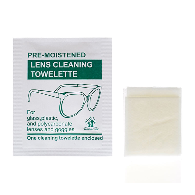 Lenços anti nevoeiros para lentes limpeza individual de limpeza molhada 100 pcs